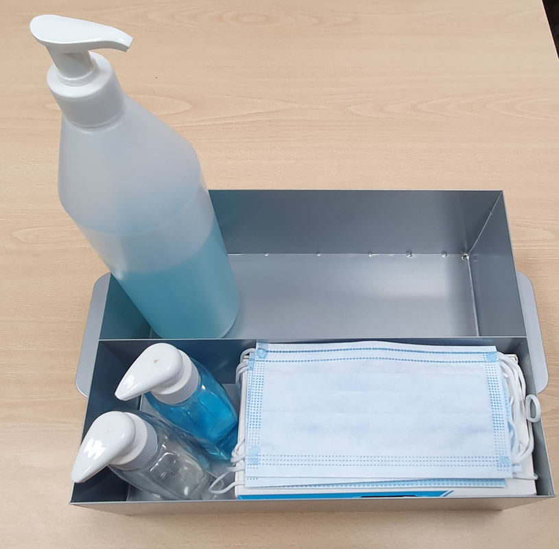 Caja metálica organizadora