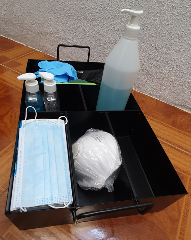ORGANIZADOR MATERIAL PROTECCIÓN 5/6