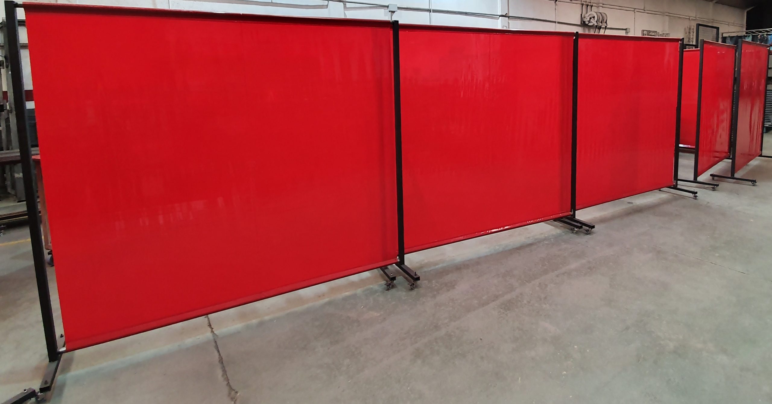 Soporte desmontable con pantalla de soldadura